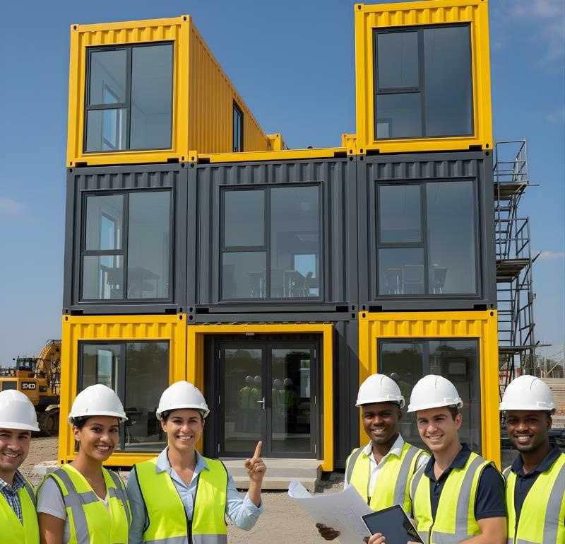 Container solutions site meeting